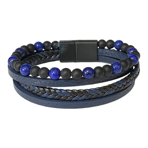 Beaded Leather Bracelet 3