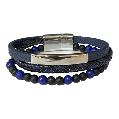 Beaded Leather Bracelet 2