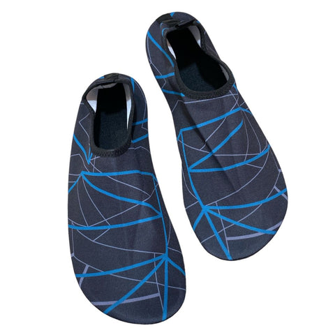 Zig-Zag Pattern Aqua Shoes