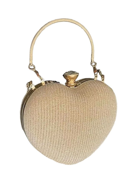 Heart Clutch Bag