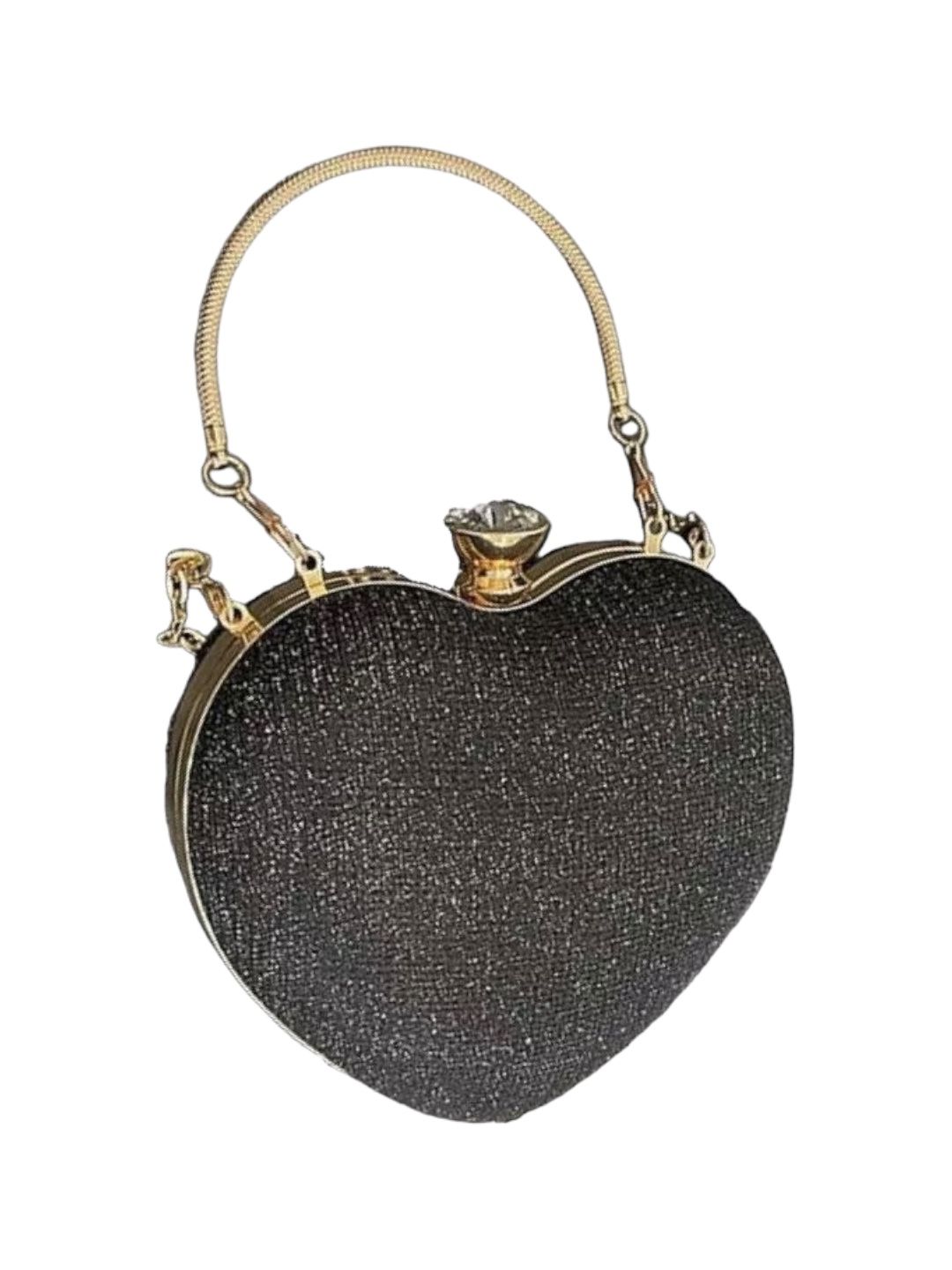 Heart Clutch Bag