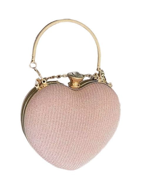 Heart Clutch Bag