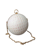 Sparkly Ball Shaped Clutch Bag