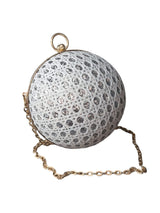 Sparkly Ball Shaped Clutch Bag