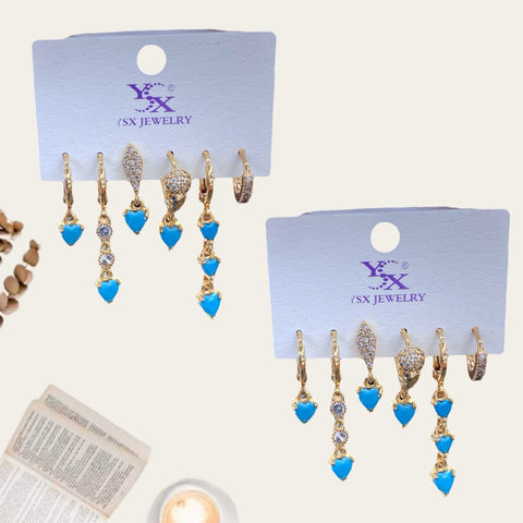 Hoop Earrings Set 12