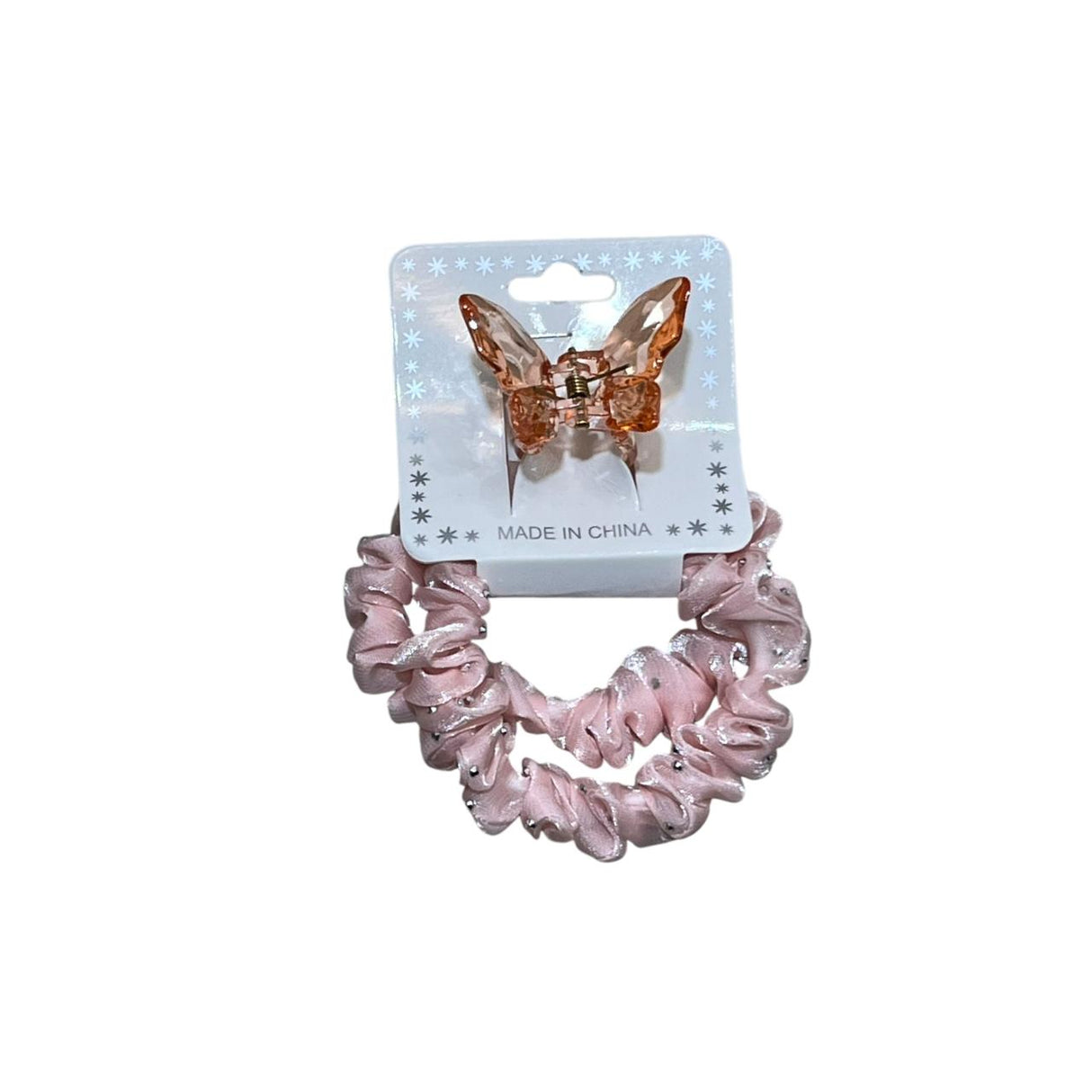 Butterfly Hair Clips & Scrunchie