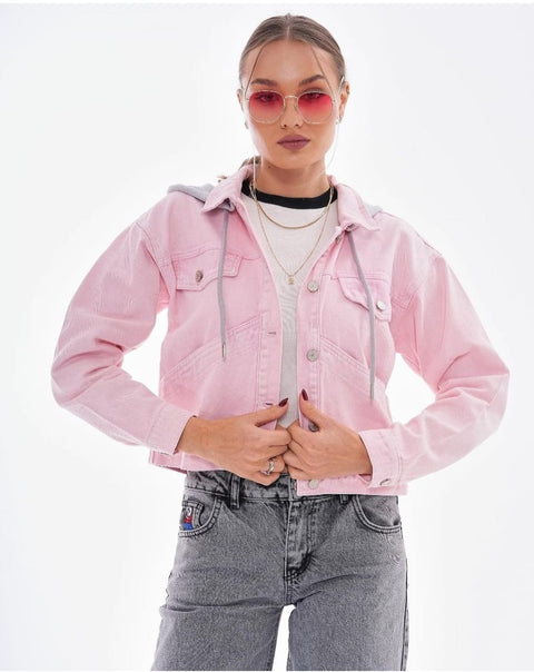 Hooded Jeans Jacket