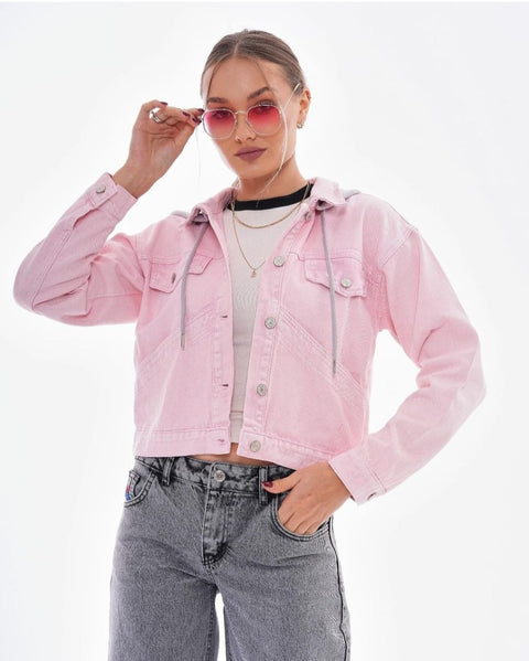 Hooded Jeans Jacket