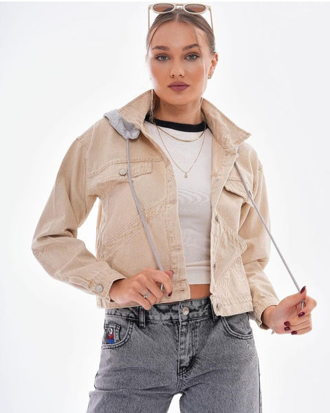 Hooded Jeans Jacket