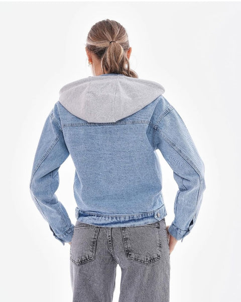 Hooded Jeans Jacket