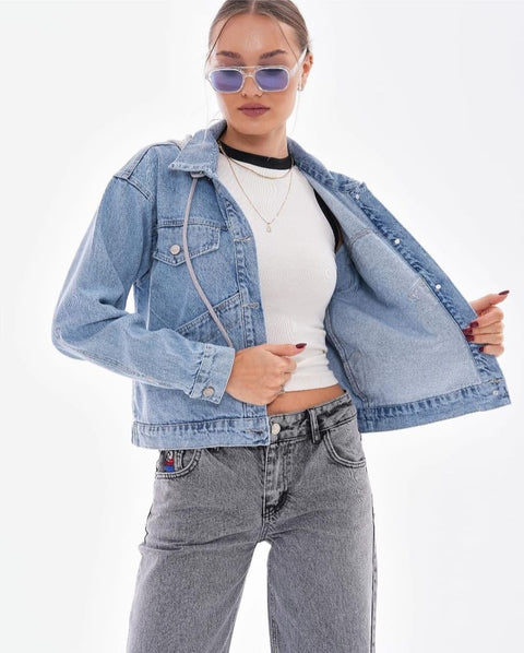 Hooded Jeans Jacket