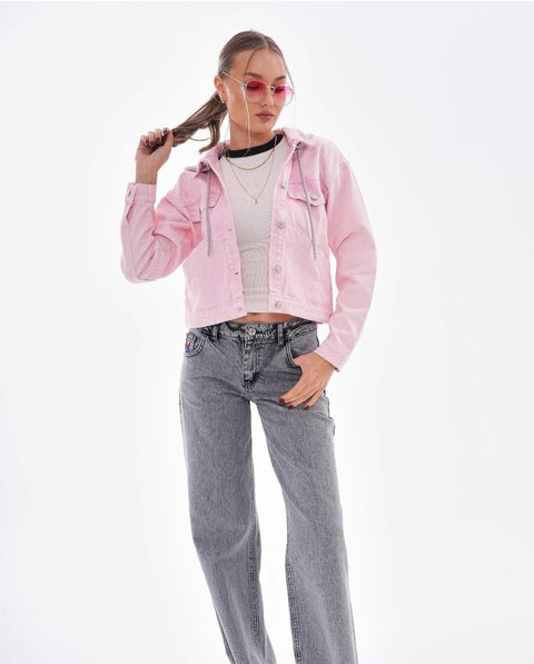 Hooded Jeans Jacket