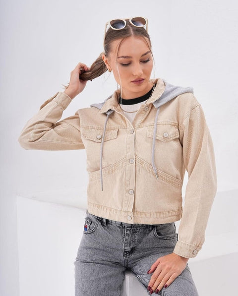 Hooded Jeans Jacket