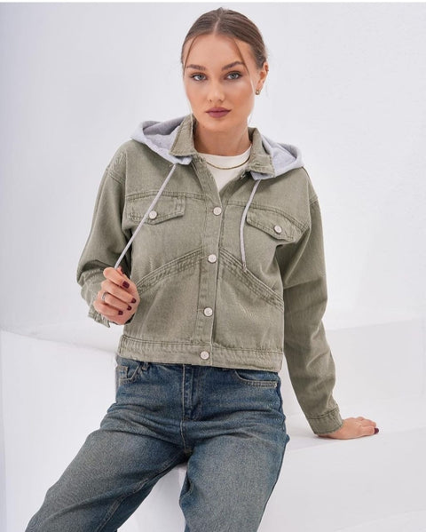 Hooded Jeans Jacket