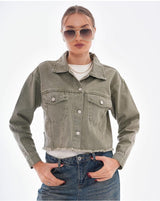 Front Pocket Jeans Jacket