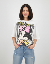 Oversized Minnie Mouse "Makes" T-Shirt