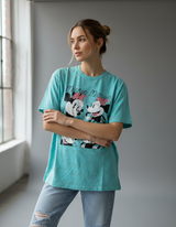 Oversized 4-Framed Minnie Mouse T-Shirt