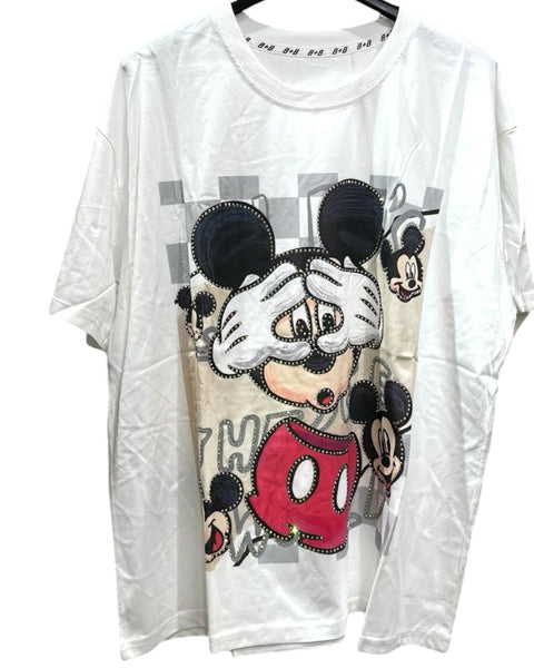 Oversized Worried Micky T-Shirt