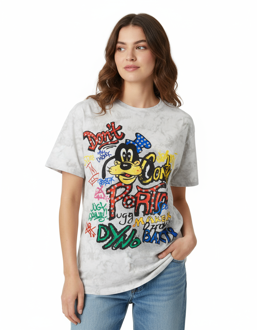 Oversized Goofy Party T-Shirt