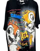Oversized Chip and Dale Camp T-Shirt