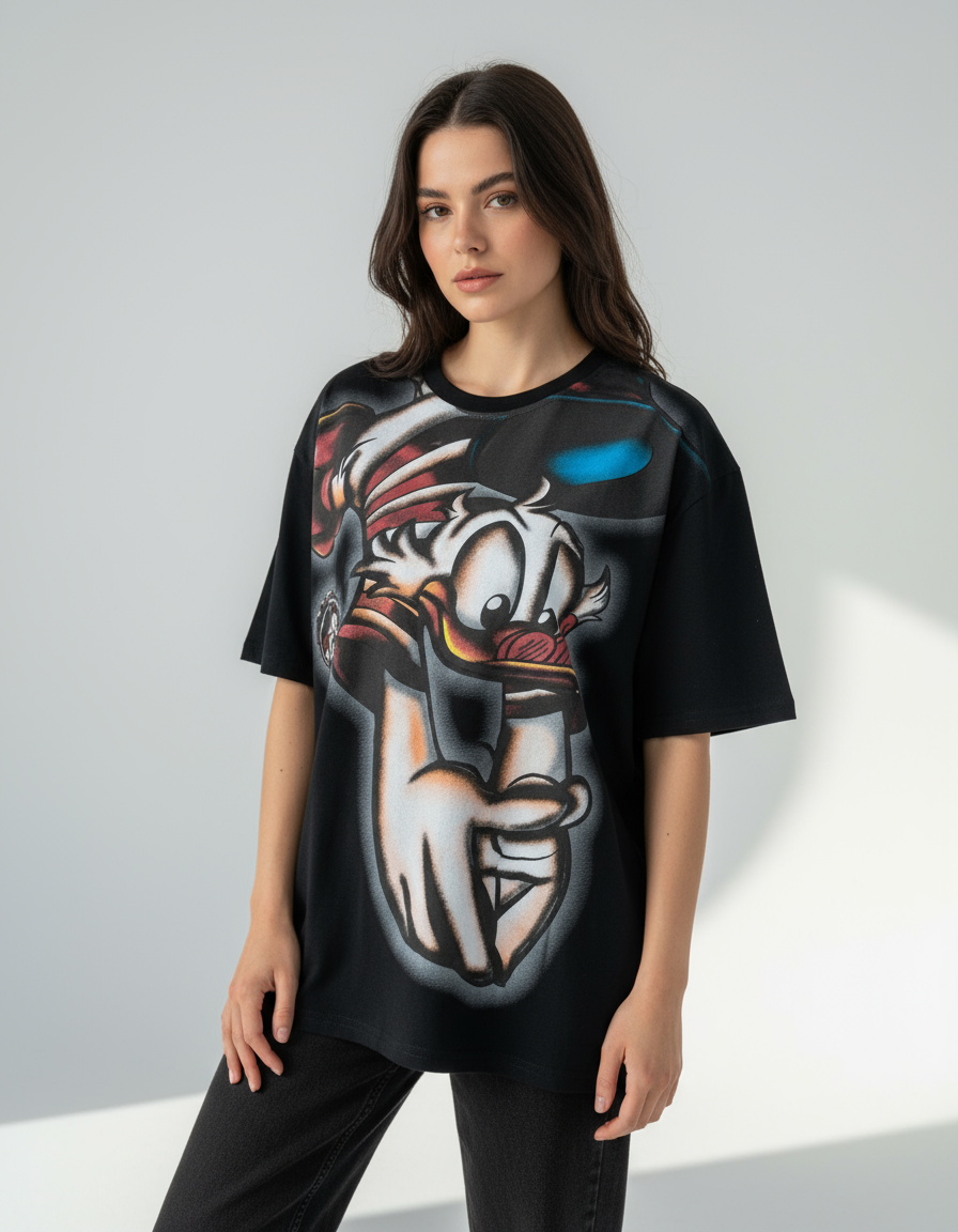 Oversized Diving Donald T-Shirt