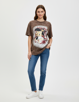 Oversized Smiling Pinocchio T-Shirt