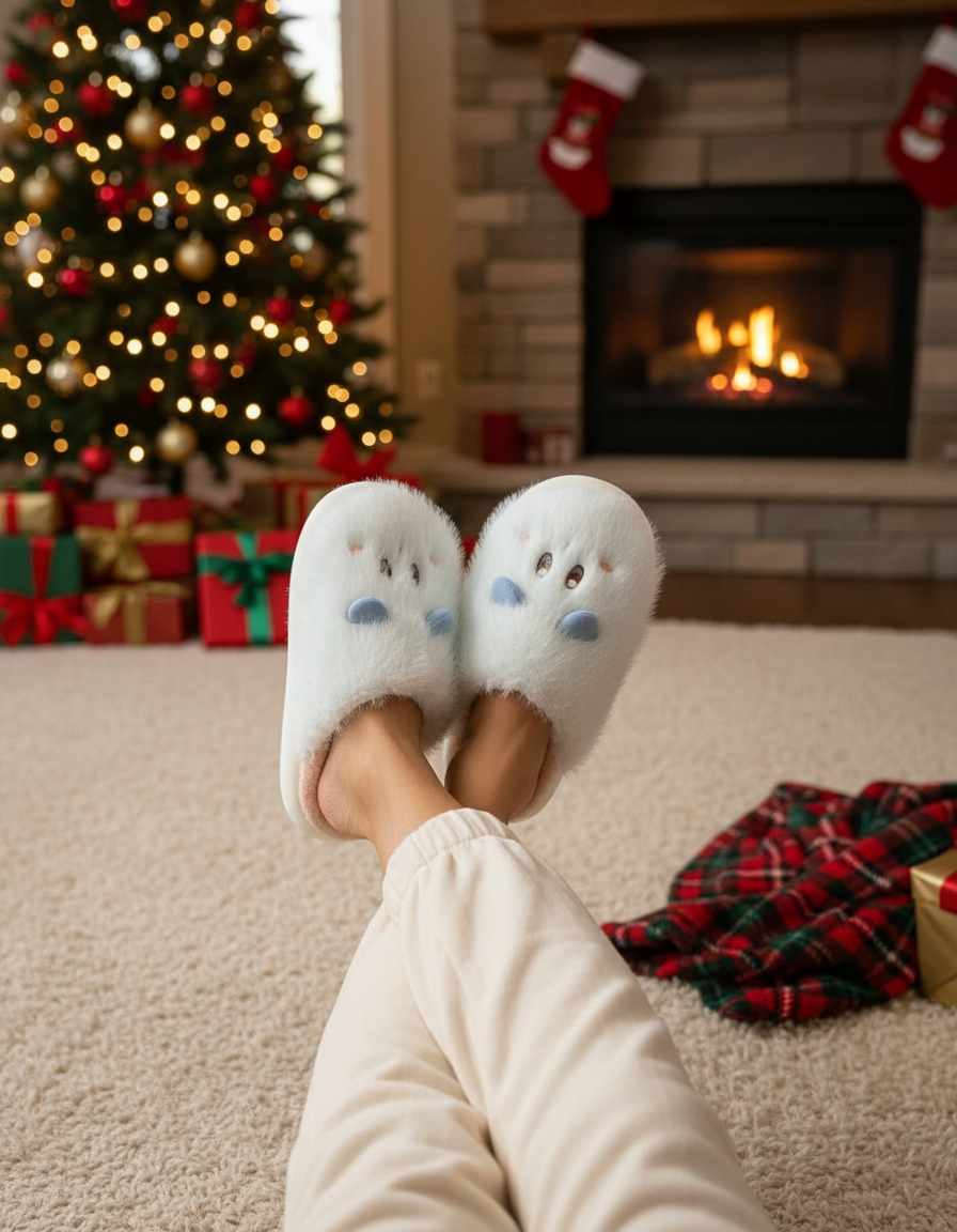 Baby Blue Cute slippers