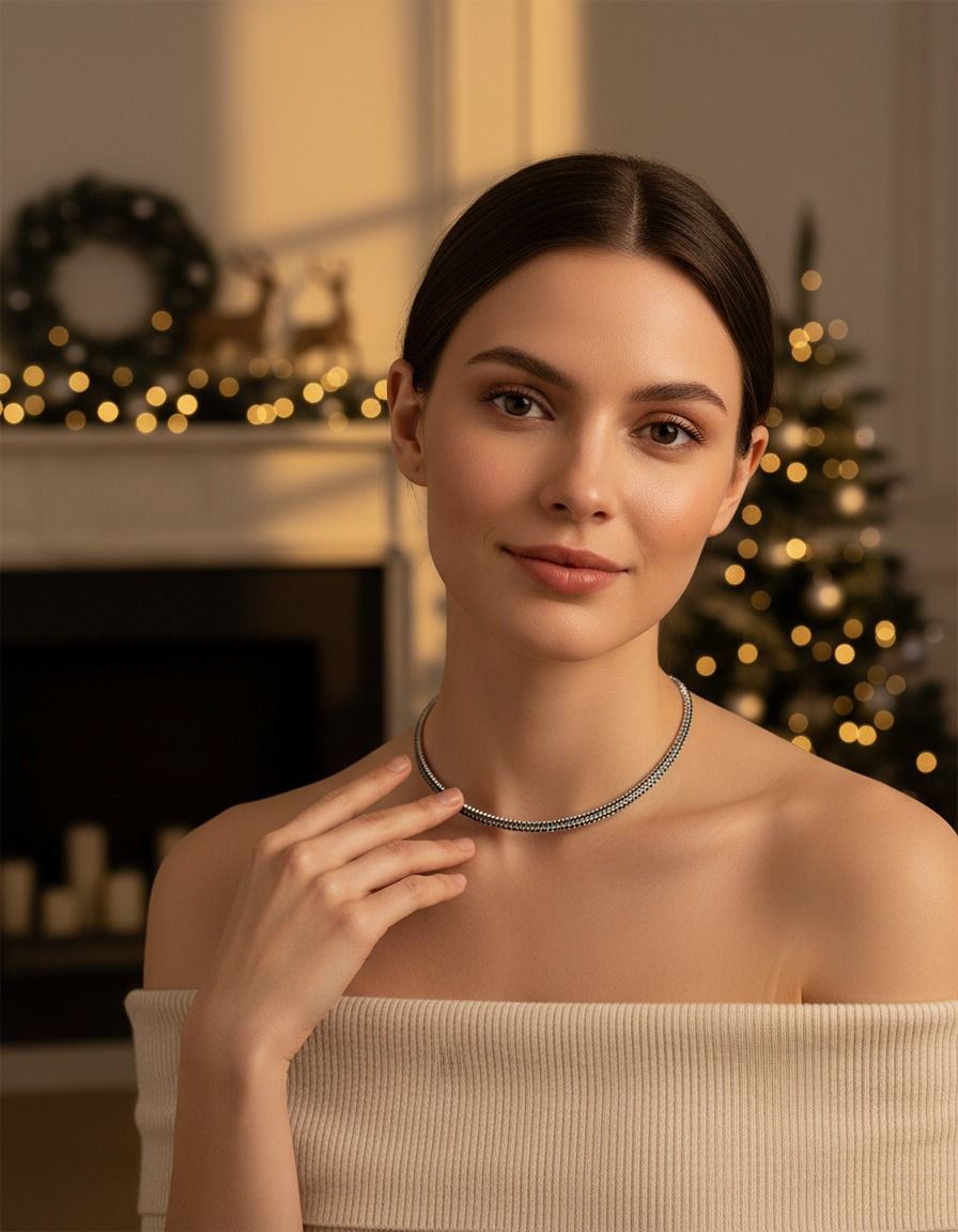 Womans Double Necklace