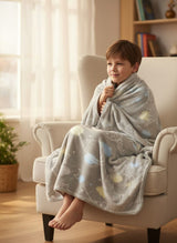 Grey Space Blanket