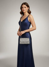 Silver Sparkly Evening bag