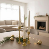 Gold Candlestick Set