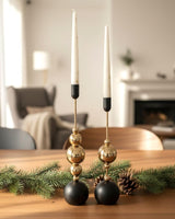 Black CandleStick Set