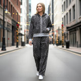 Woman Leopard Print Set