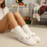 Teddy Fuzzy Socks