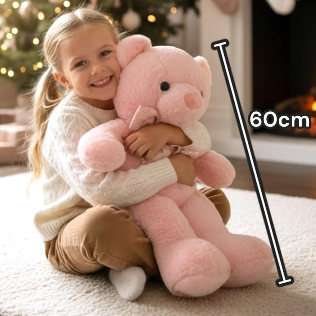 60cm Pink Teddy Bear