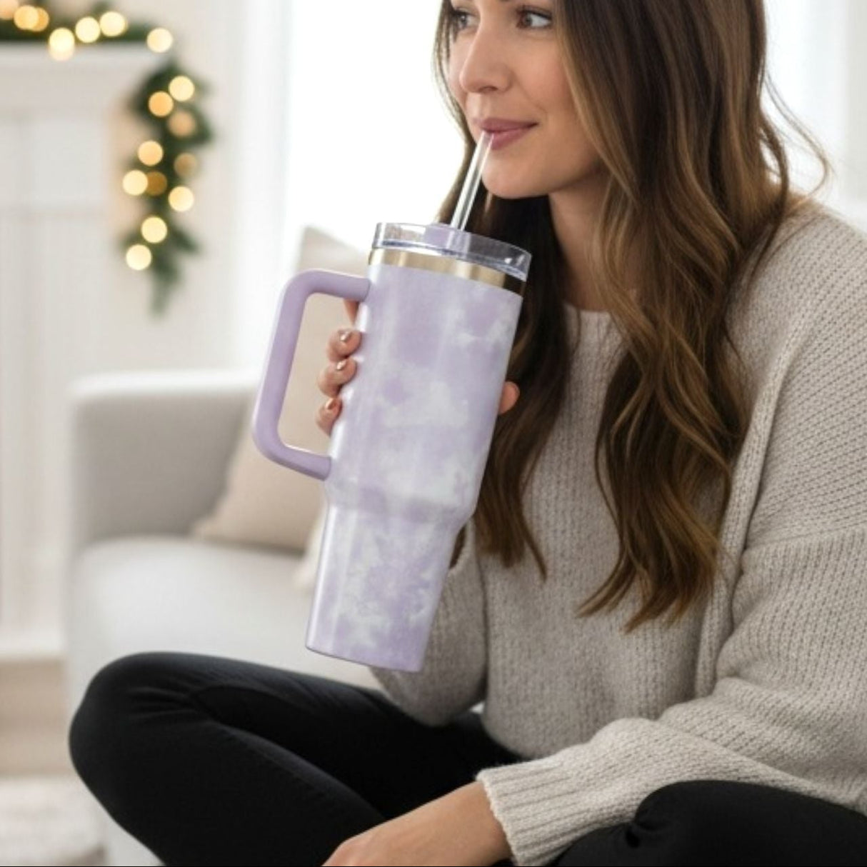 Purple Marble Tumblr