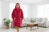 Red Hooded Blanket