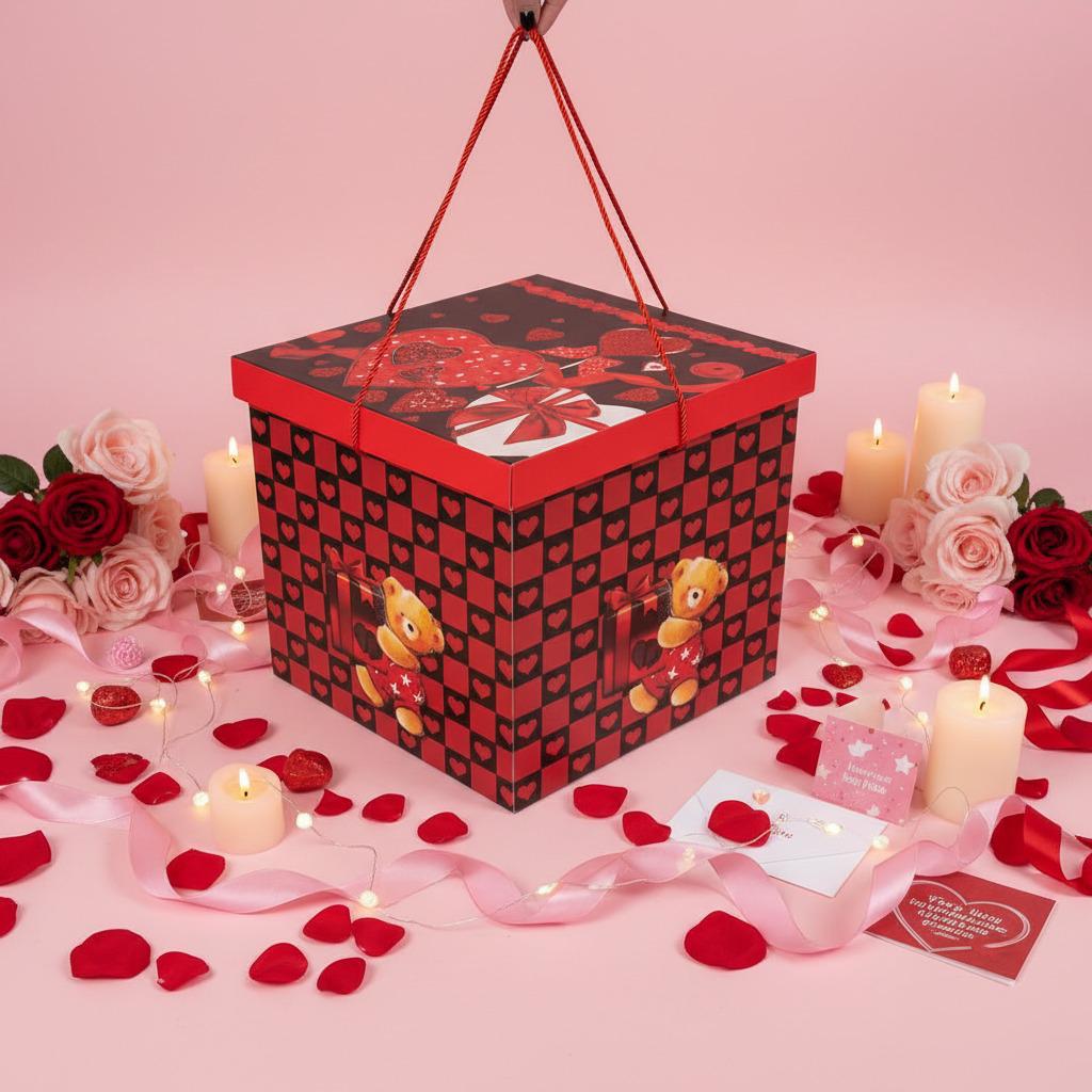 Bear Valentines Box