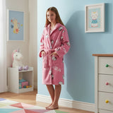 Hot-Pink Hello Kitty Kids robe