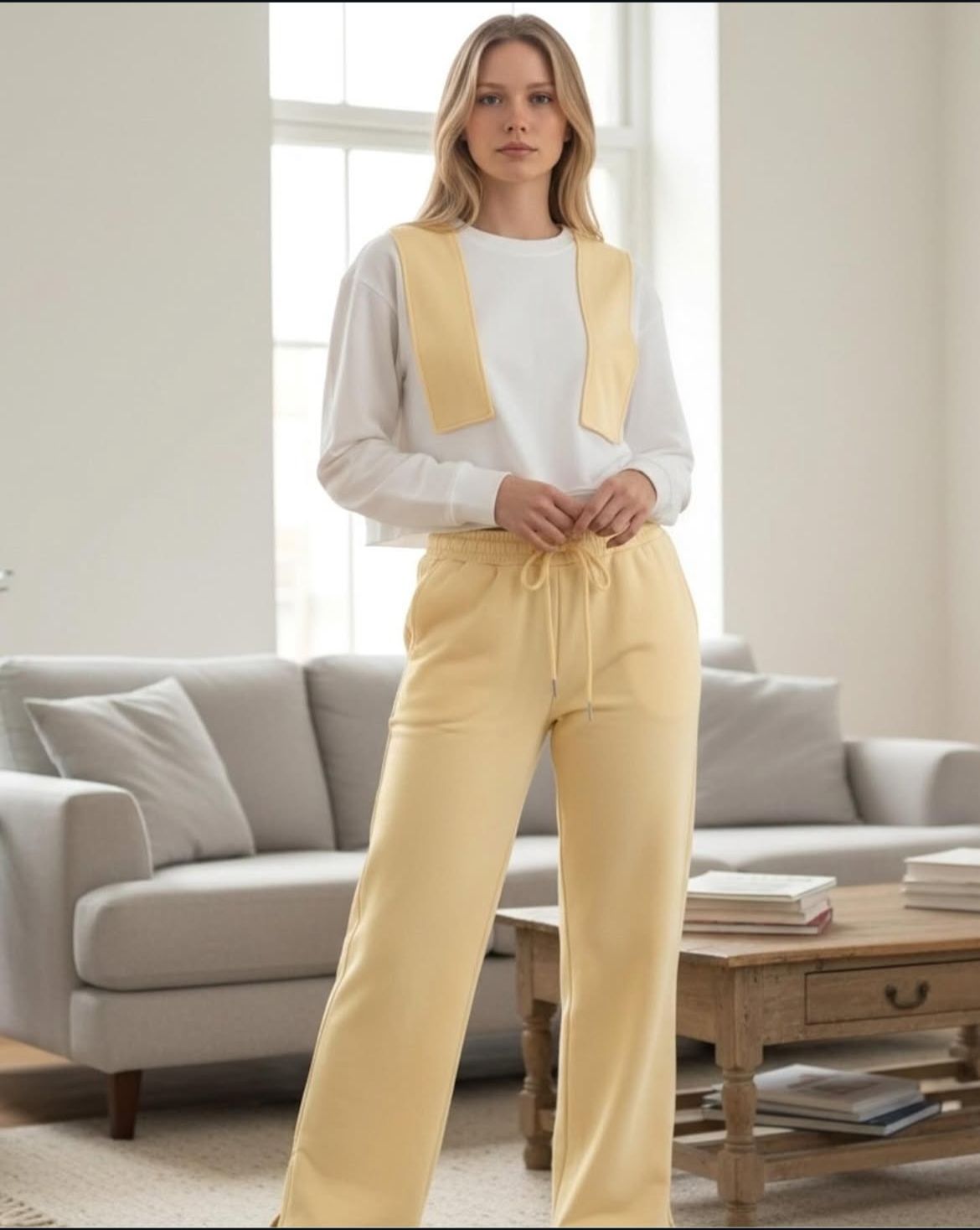 Butter Yellow Jogging Set