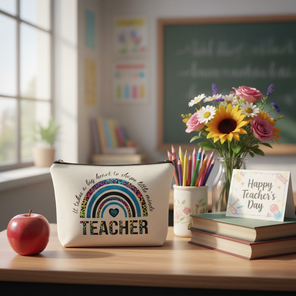 Rainbow Teacher Pouch
