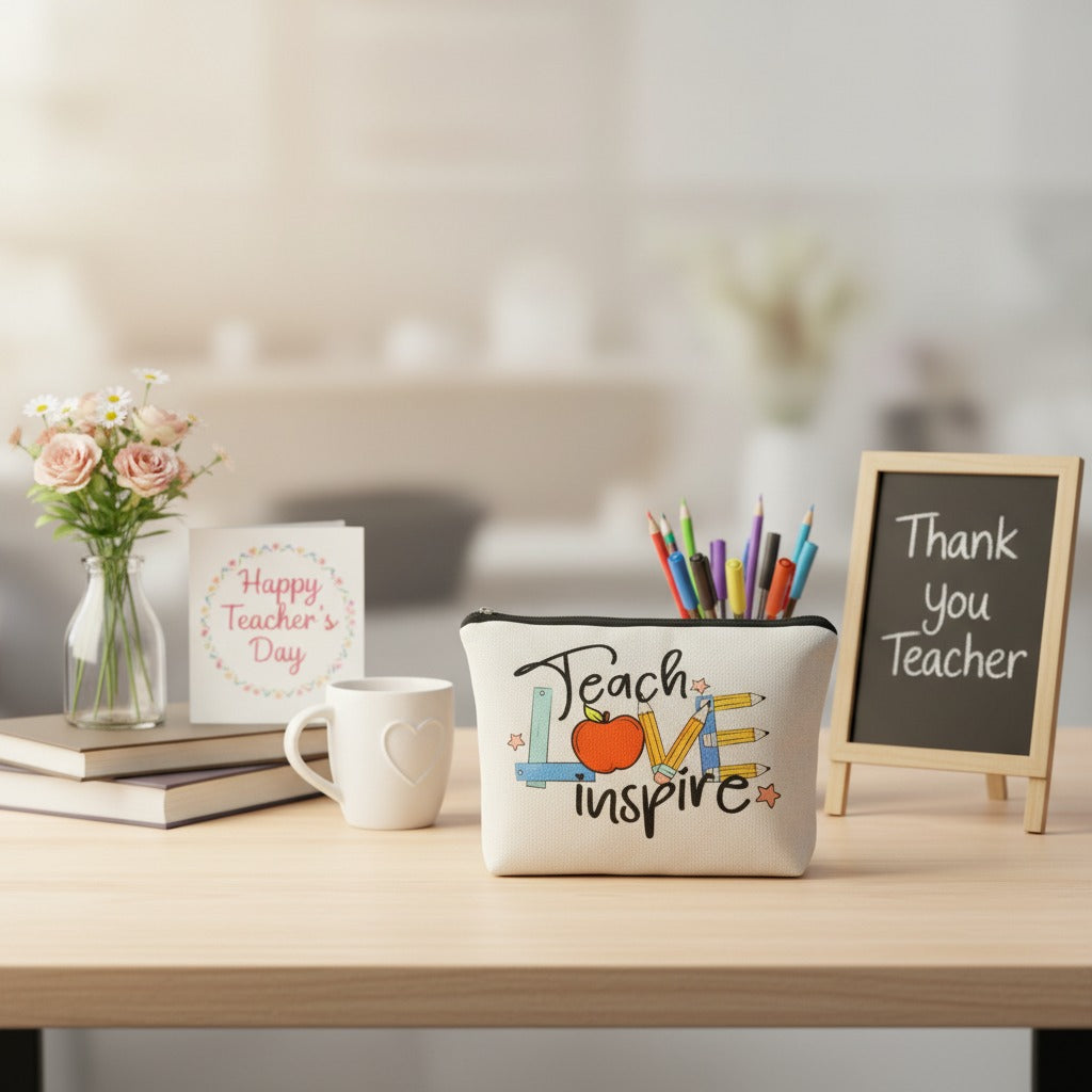 Teach Love Inspire Pouch