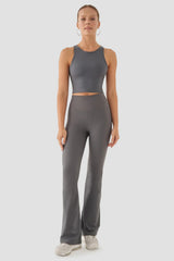 Grey Flare Leggings