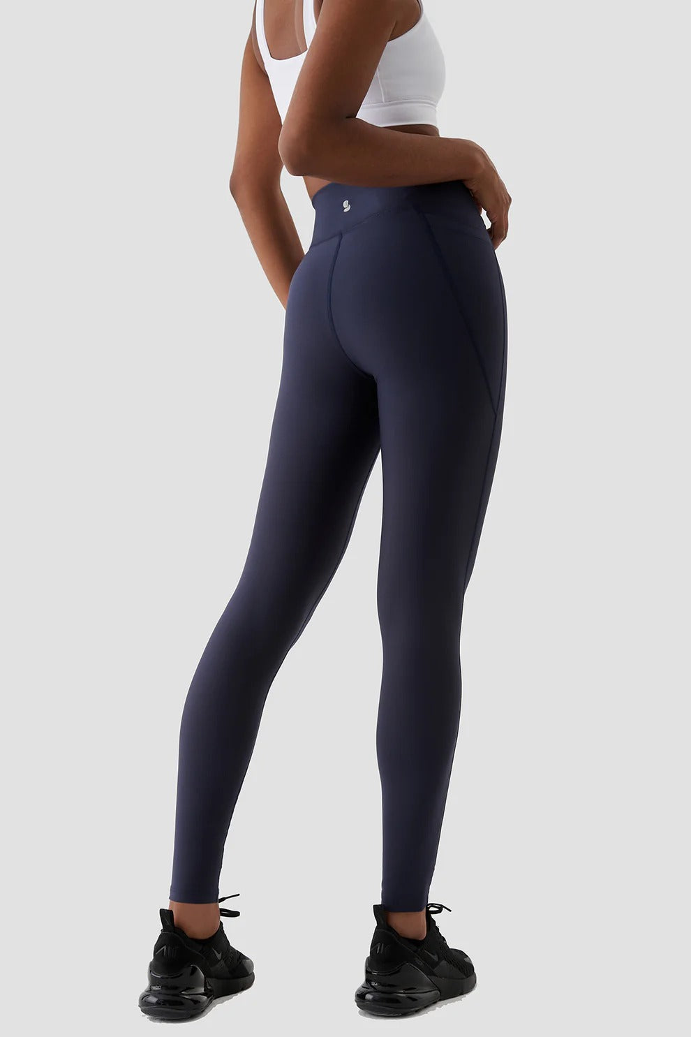 Navy Blue X Leggings