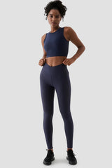 Navy Blue X Leggings