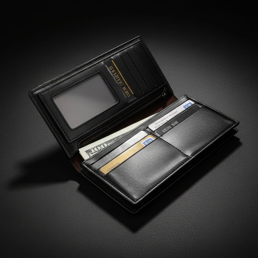 Signature Black Wallet