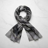 Grey Sparkly Scarf