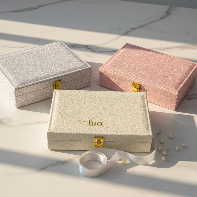 Customizable Sparkly Jewelery Box