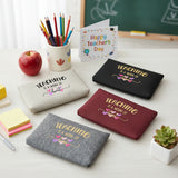 Teaching is a work of heart pouch