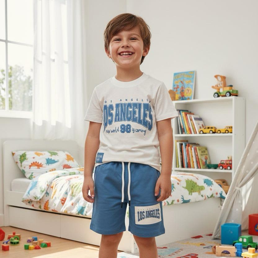 Blue Los Angeles Set